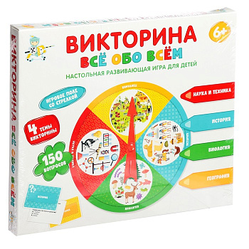 Викторина Десятое Королевство «Всё обо всём», 6+