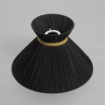 Абажур BayerLux, Е27, черный, 32×32×20 см