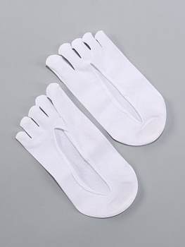 Корректоры - разделители для пальцев ног, капроновые, 36-42 р-р, пара, белые