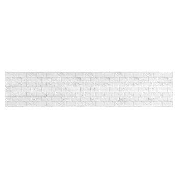 Кухонный фартук на стену «Плитка мрамор», 3000×600 мм, цвет белый