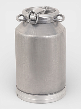 Бидон (фляга), 25 л, с крышкой, алюминий марки А5, толщина 2.4 мм