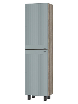 Шкаф – пенал «Олива ПН – 01», 500×372×2015 мм, цвет дуб каньон/шарли бриз MF11