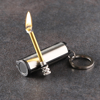 Вечная спичка «Сильва» туристическая 6.5 см, с кольцом