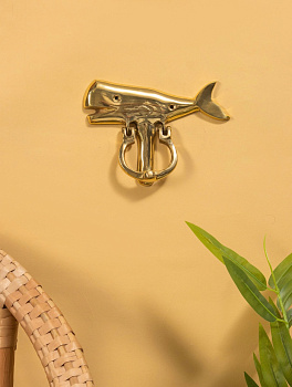 Дверной молоток «Кашалот», 11×16 см