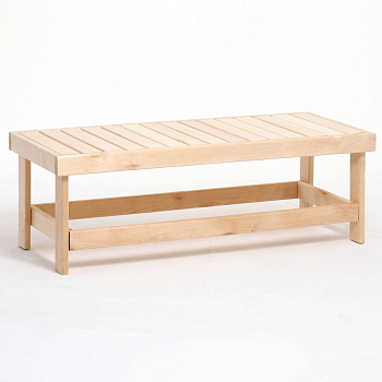 Лавка садовая «Топчан», 120×40×45 см, деревянная, «Добропаровъ»