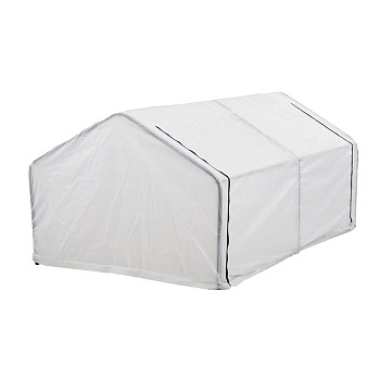 Мини-теплица, 2.5×1.4×1.15 м, стальной каркас d=16 мм, спанбонд 60 г/м²