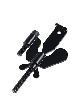 Блокиратор дверной LOCKLAND Bd=002, переносной, черный, 1 шт.